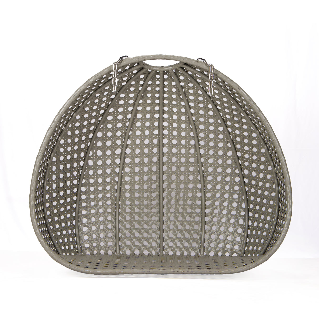 Basket hangstoel Dubai grijs