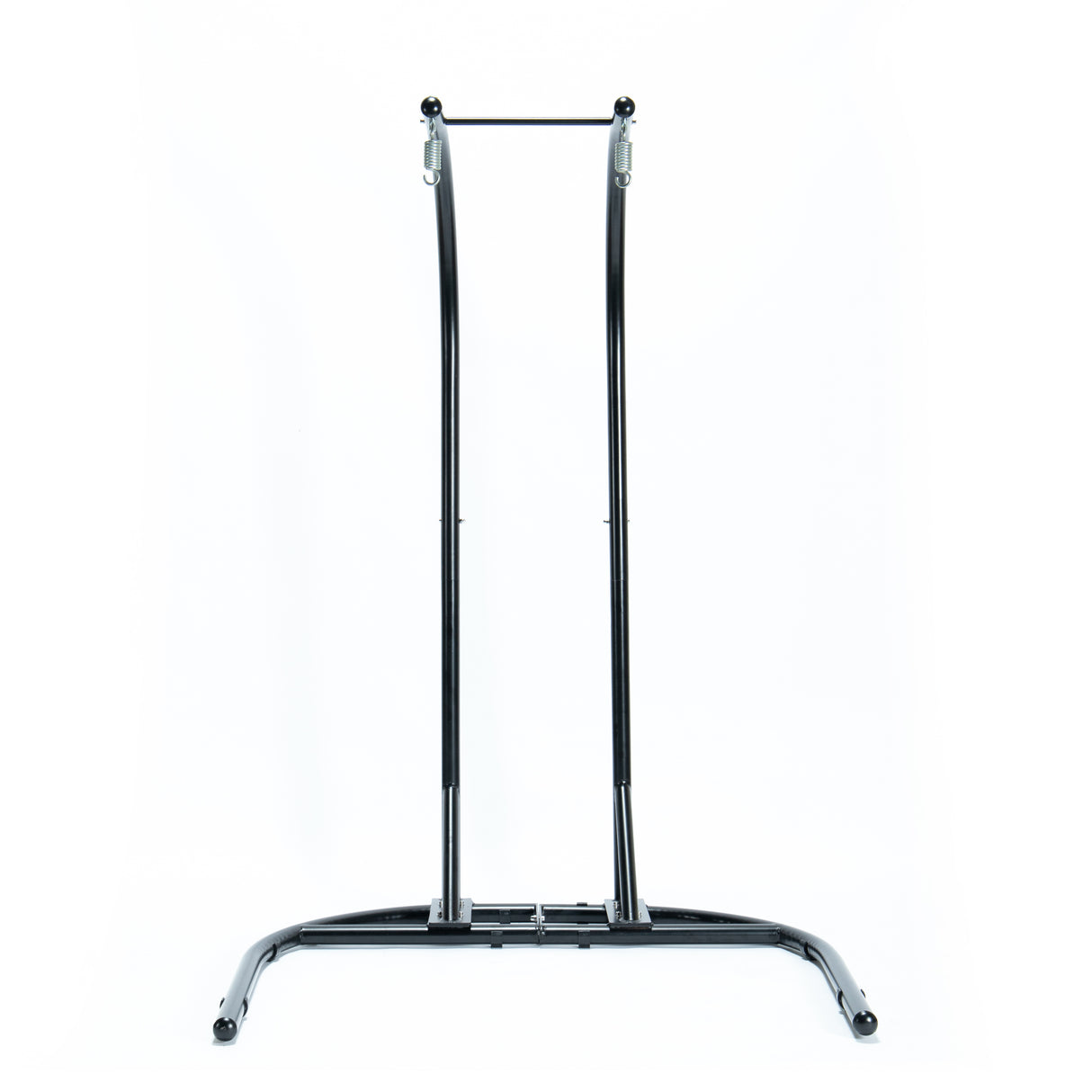 Hangstoel Oslo zwart frame voorkant