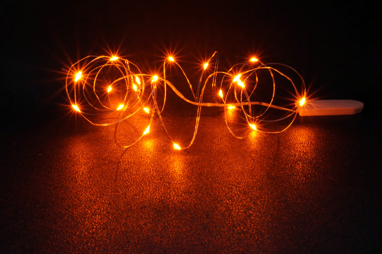 Orange Glow String Lights 20 LEDjes draadverlichting