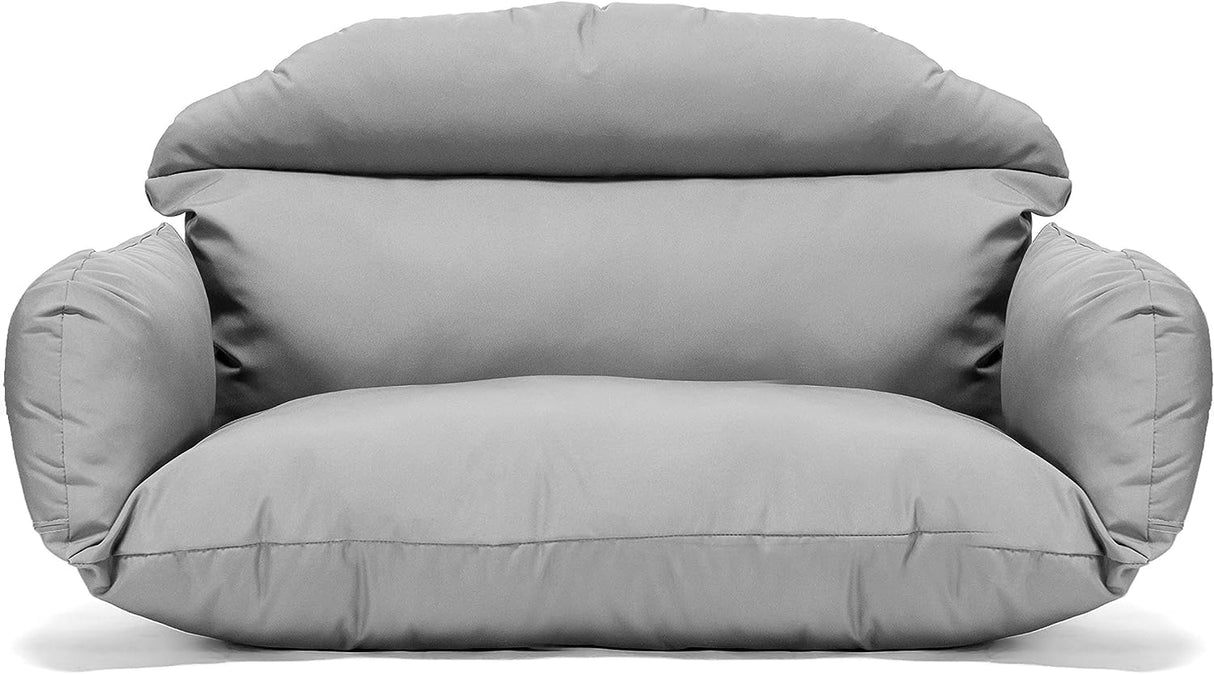 2 persoons hangstoelkussen dubbele hangstoelkussen Grijs