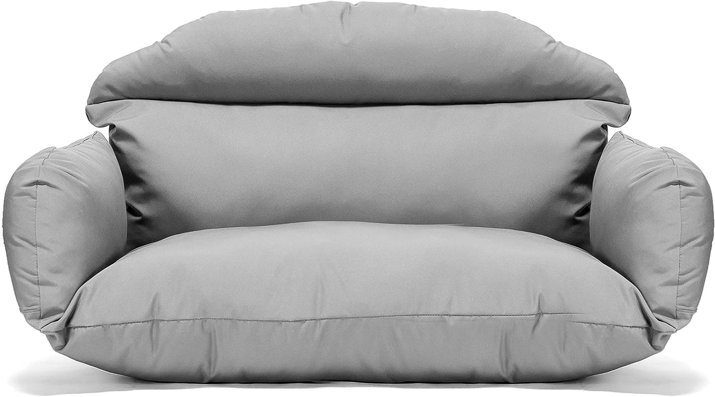 2 persoons hangstoelkussen dubbele hangstoelkussen Grijs