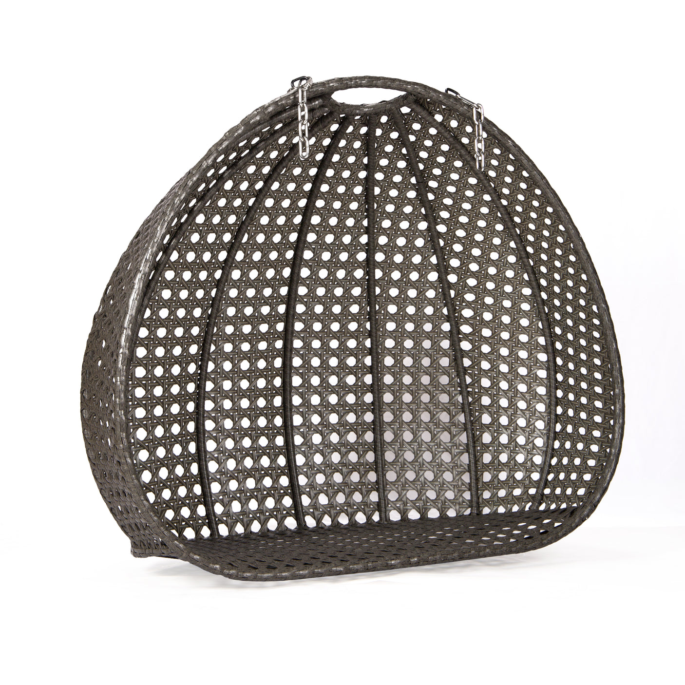 Basket hangstoel Dubai bruin