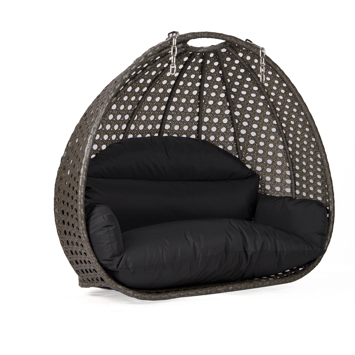 Dubai basket bruin met zwart kussen