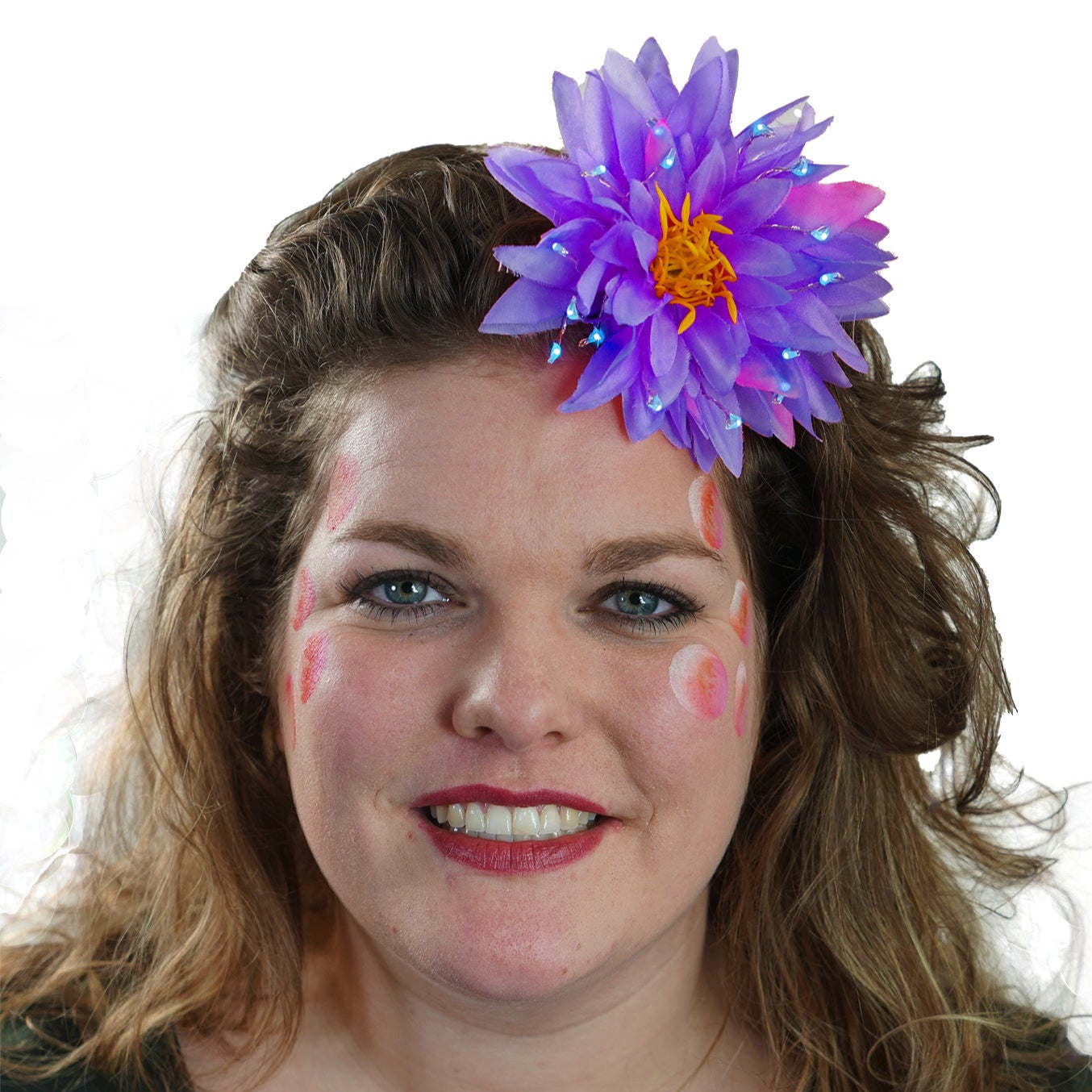 LED bloem paars licht