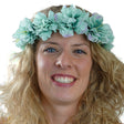LED pioenroos groen
