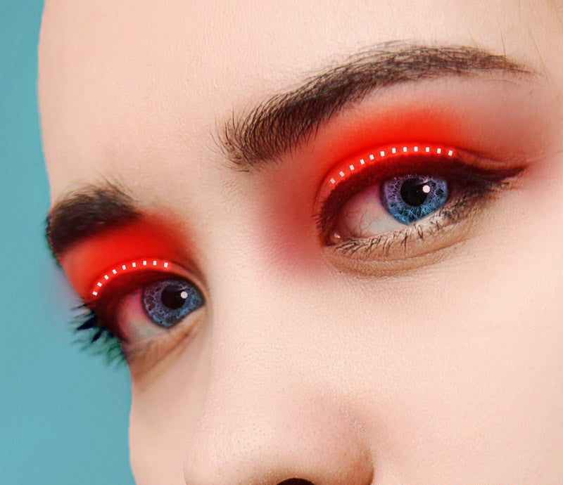 Rode led wimpers pro