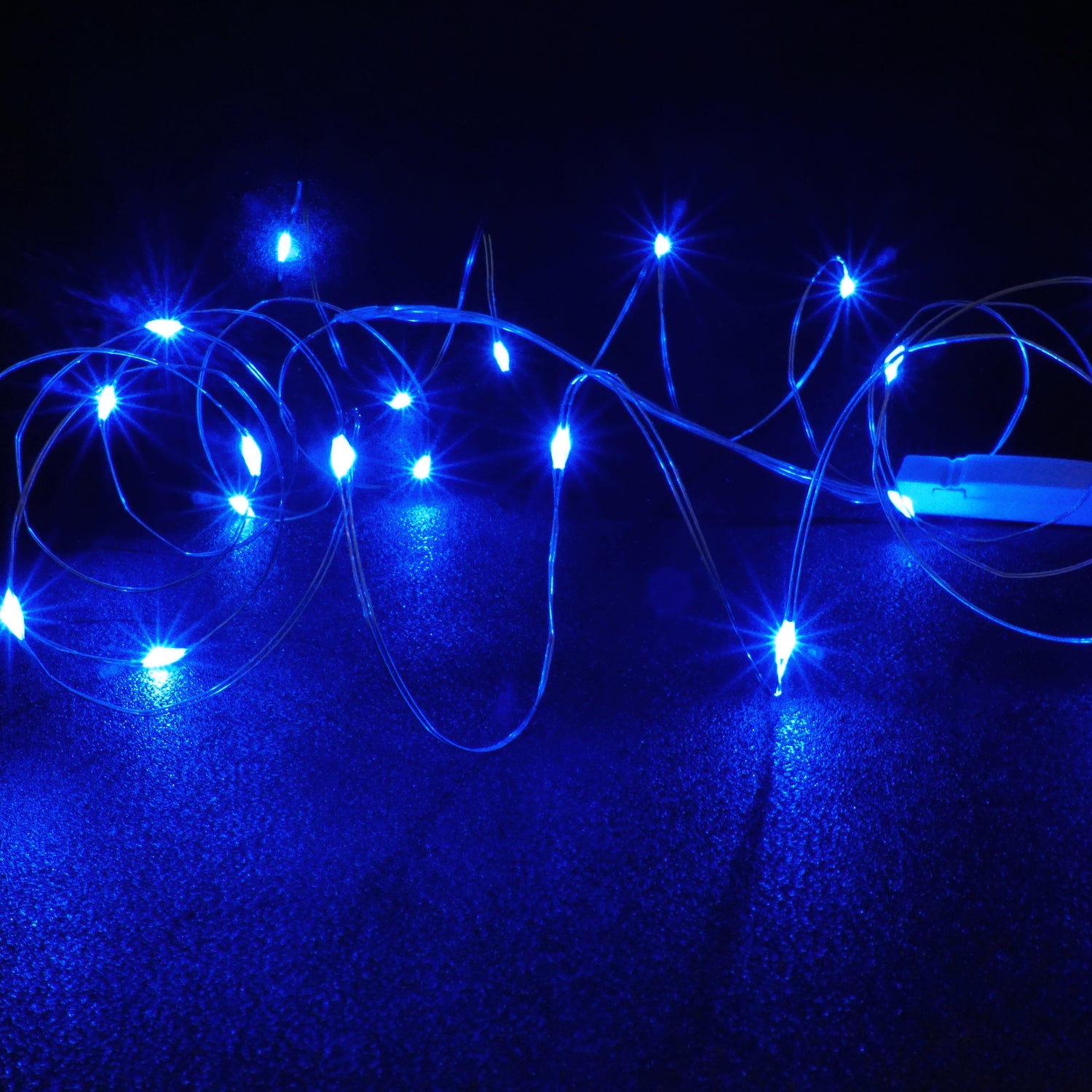 Blue Glow String Lights 20 LEDjes draadverlichting