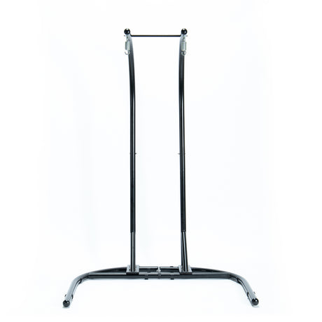 Hangstoel Oslo zwart frame voorkant