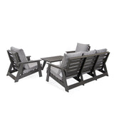 Ohio Loungeset Donkergrijs