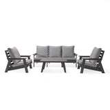 Ohio Loungeset Donkergrijs