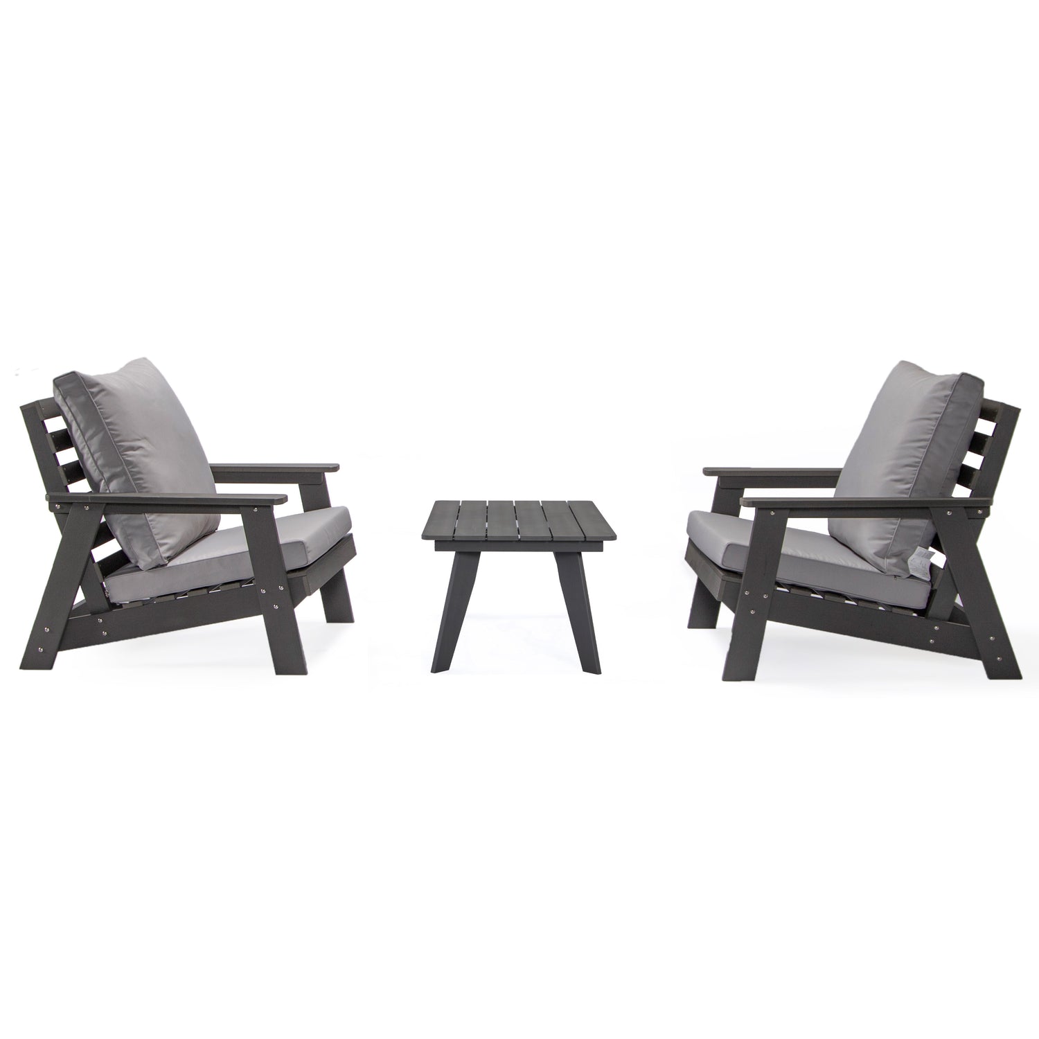 Ohio Loungeset Donkergrijs