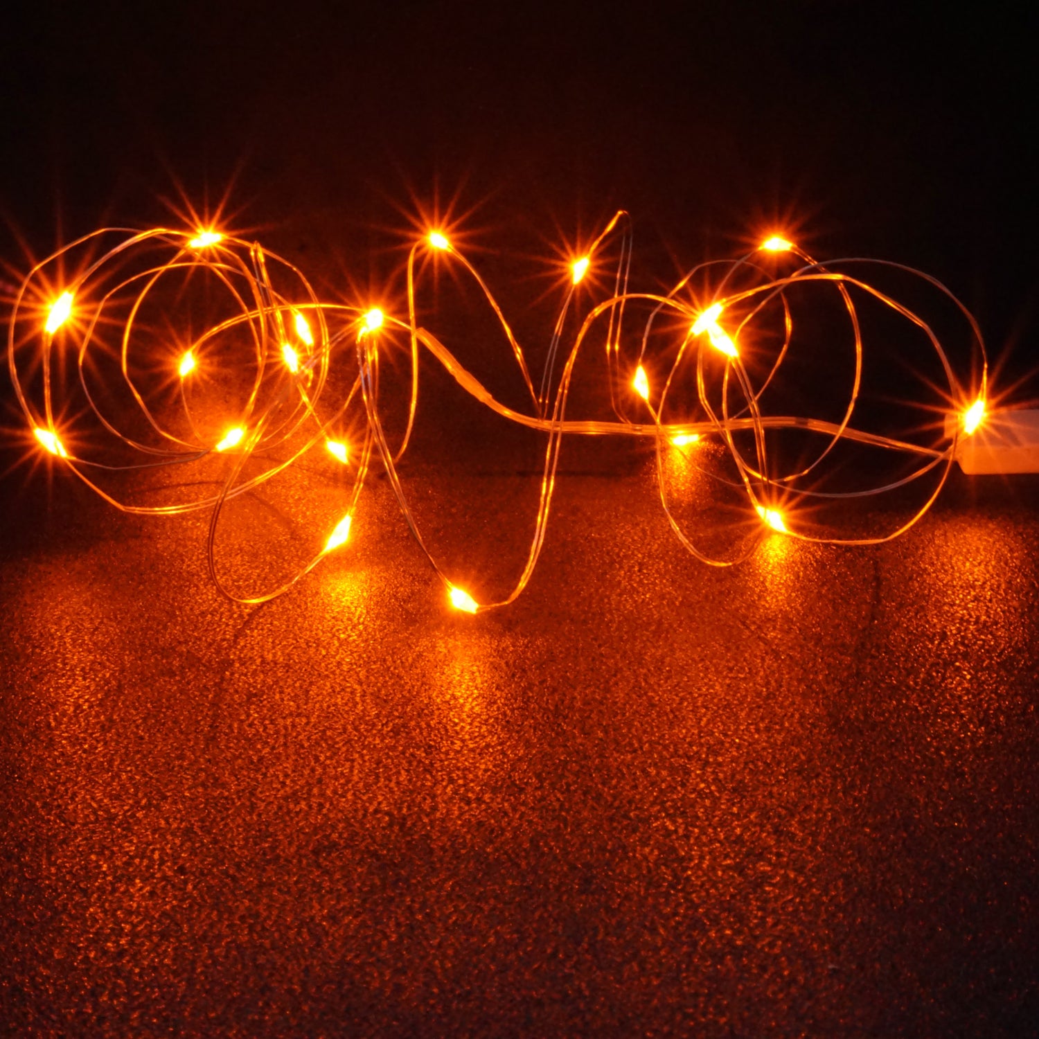 Orange Glow String Lights 20 LEDjes draadverlichting