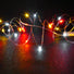 Rood wit geel Oeteldonk Sparkling String Lights 21 LEDjes draadverlichting