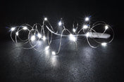 White Glow String Lights 20 LEDjes draadverlichting