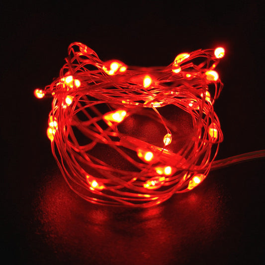 LED String 20 LEDs Rood