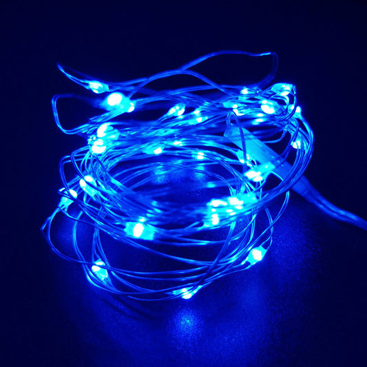 LED String 20 LEDs Blauw