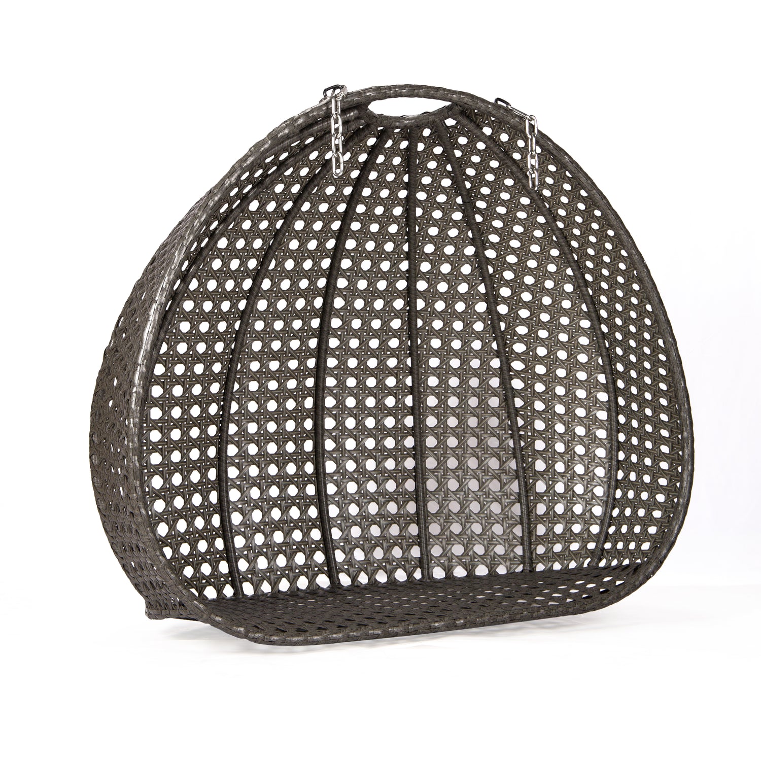 Basket hangstoel Dubai bruin