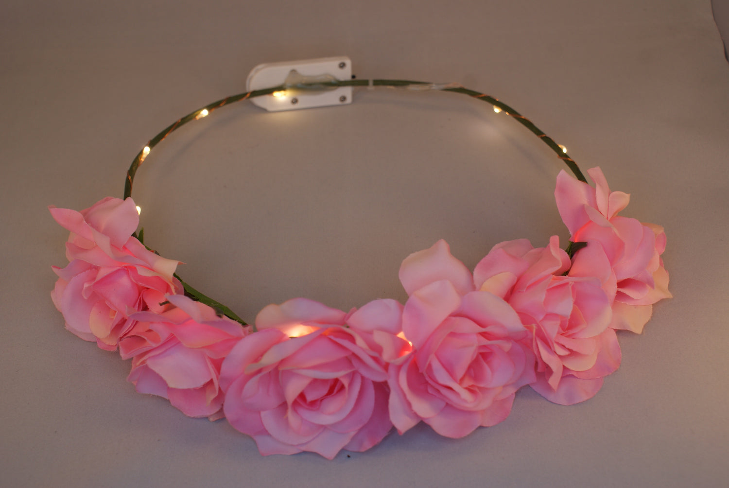 Bloemenkroon Roze Rozen 