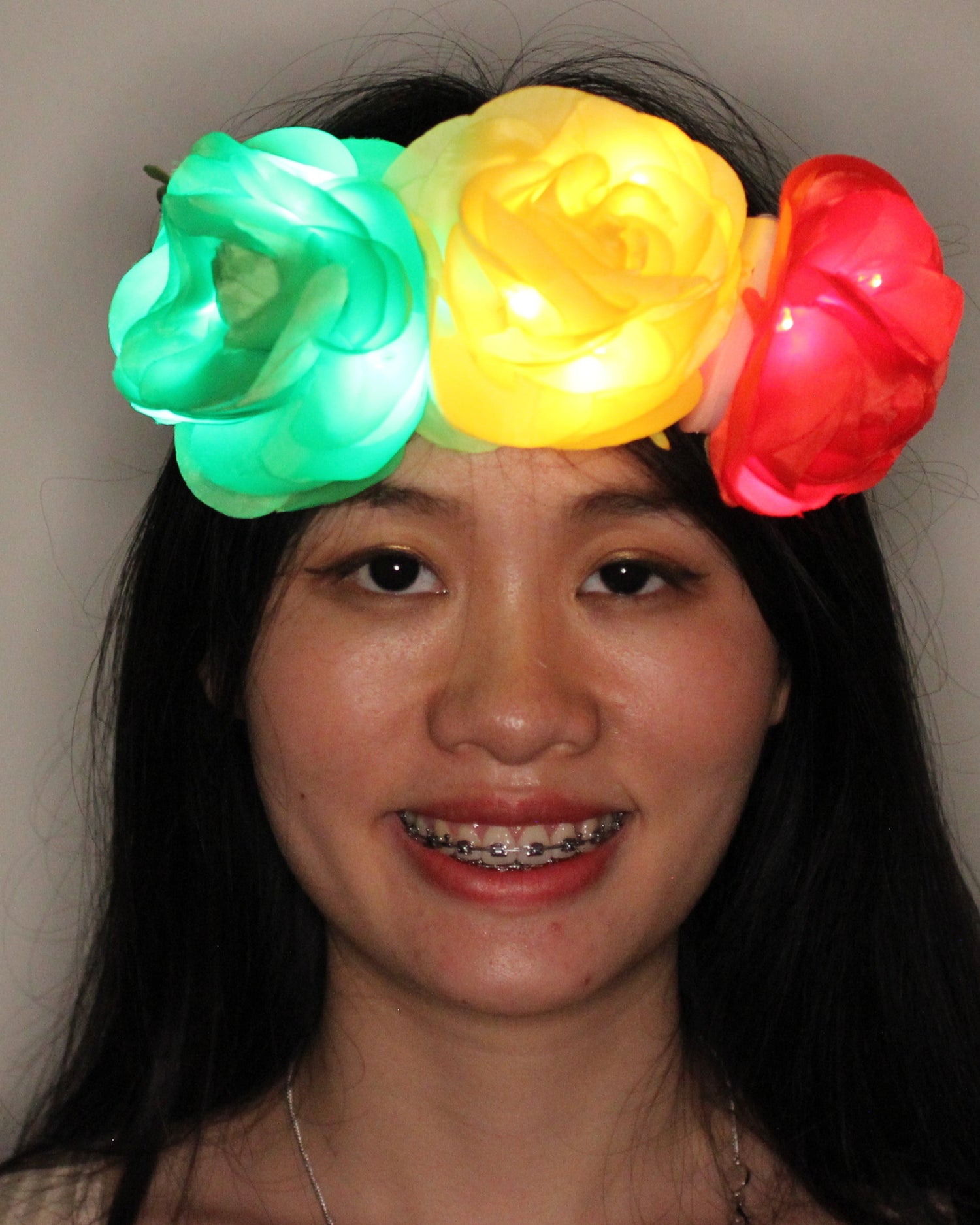 LED Bloemenkroon sparkling Carnaval