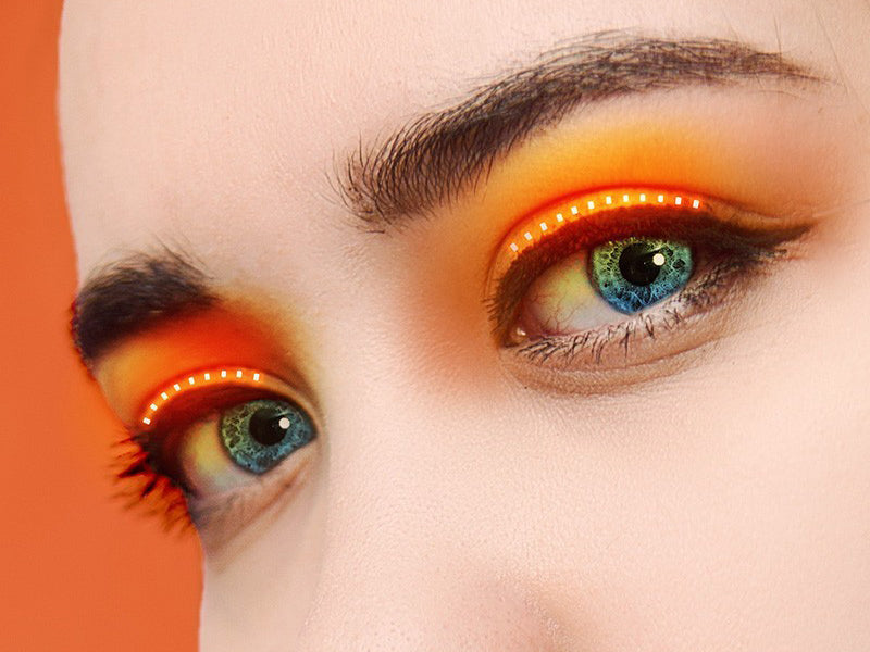 LED wimpers pro oranje